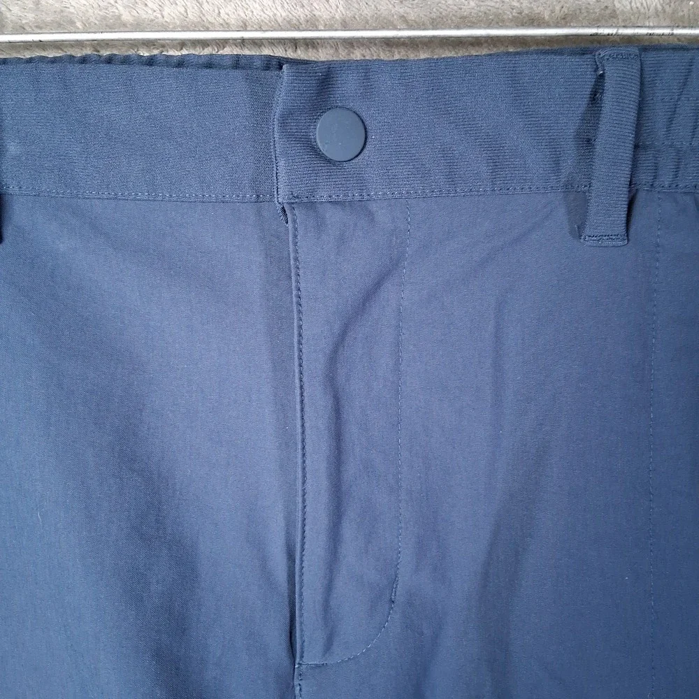 Adidas Go To Hybrid Golf Shorts Men Size 40 X 9 Navy Blue Performance Stretch